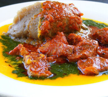 Amala & Ewedu & Gbegiri